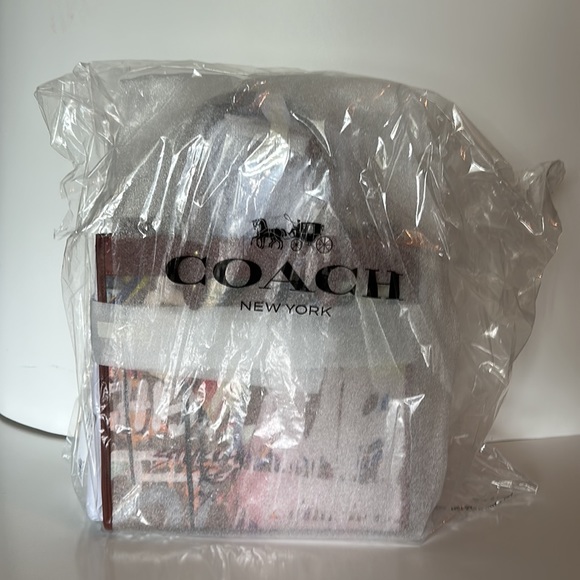NWT Coach X Mint + Serf Field Tote Signature Canvas Leather Purse handbag - Picture 6 of 13